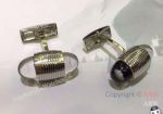 AAA Grade Copy Montblanc Urban Walker Cufflinks Silver Ring